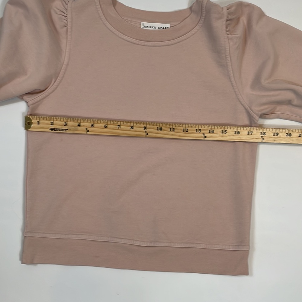 Apiece Apart New York Top Size S Long Sleeve - Picture 7 of 15